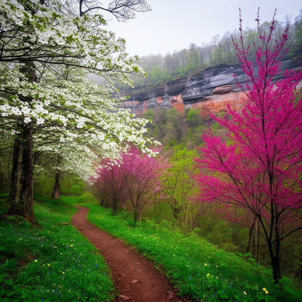 Red River Gorge in Spring