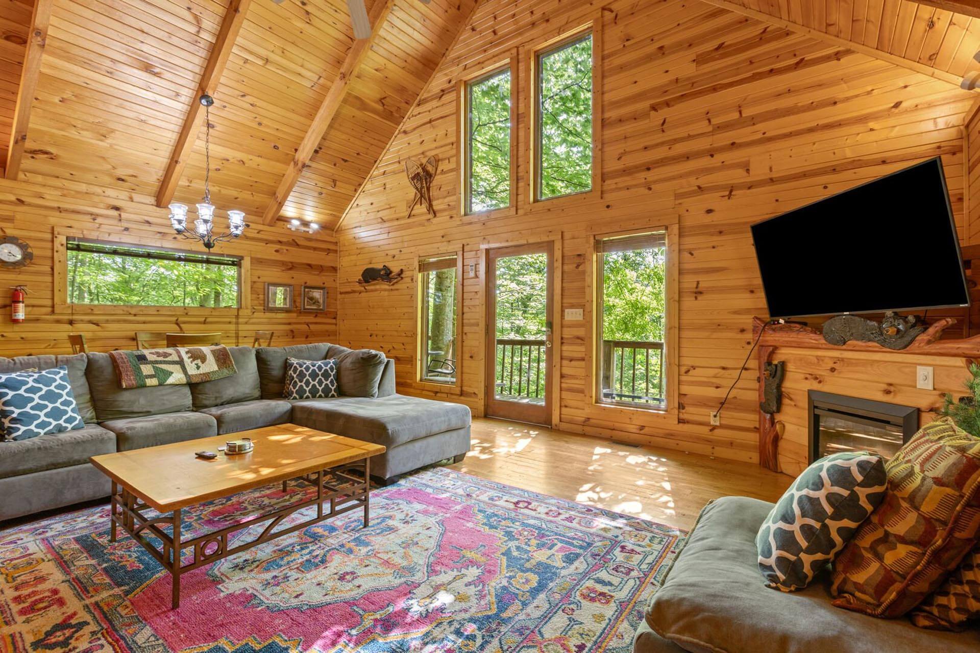 Beary Secluded Living Room